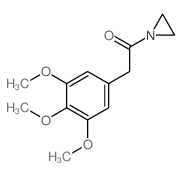 Ethanone,1-(1-aziridinyl)-2-(3,4,5-trimethoxyphenyl)- Structure