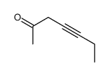 4-Heptyn-2-one (9CI) Structure