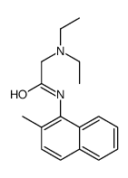 2-(diethylamino)-N-(2-methylnaphthalen-1-yl)acetamide结构式