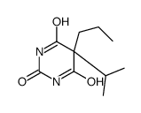 5-Isopropyl-5-propylbarbituric acid Structure