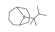 9-(1,1,2-trimethyl-propyl)-9-bora-bicyclo[3.3.1]nonane Structure