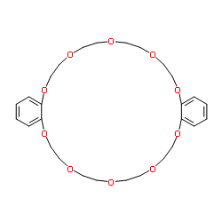 Dibenzo-30-crown 10-Ether structure