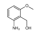 Benzenemethanol, 2-amino-6-methoxy- (9CI) Structure