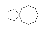 cyclooctanone thioketal Structure