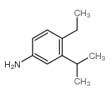 4-ETHYL-3-ISOPROPYLANILINE structure