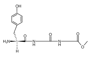 L-tyrosylglycylglycine methyl ester Structure