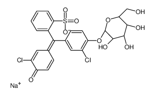 含氯的β-D-吡喃半乳糖苷结构式
