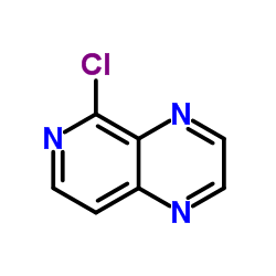 5-氯-吡啶[3,4-B]吡嗪结构式