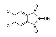 5,6-dichloro-2-hydroxyisoindoline-1,3-dione Structure