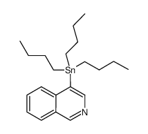 tri-n-butyl(4-isoquinolyl)stannane Structure