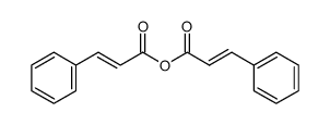 Bis(trans-cinnamic acid)anhydride Structure