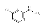4-氯-N-甲基嘧啶-2-胺结构式