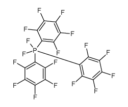 Difluorotris(pentafluorophenyl)phosphorane Structure