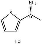 (R)-1-(Thiophen-2-yl)ethanamine hydrochloride Structure