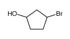 Cyclopentanol, 3-bromo- (9CI) Structure