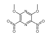 2,6-dimethoxy-3,5-dinitropyrazine Structure