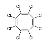 1,2,3,4,5,6,7,8-octachlorocycloocta-1,3,5,7-tetraene Structure