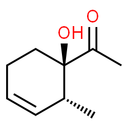 Ethanone, 1-[(1R,2R)-1-hydroxy-2-methyl-3-cyclohexen-1-yl]-, rel- (9CI) Structure