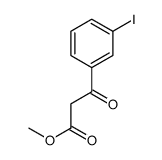 3-(3-IODO-PHENYL)-3-OXO-PROPIONIC ACID METHYL ESTER structure