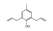 2,6-diallyl-4-methylphenol Structure