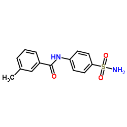 3-Methyl-N-(4-sulfamoylphenyl)benzamide结构式