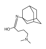 N-(1-Adamantyl)-4-(dimethylamino)butyramide Structure
