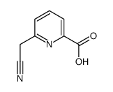 6-(CYANOMETHYL)PICOLINIC ACID结构式