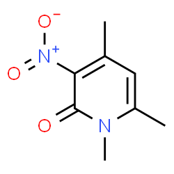 2(1H)-Pyridinone,1,4,6-trimethyl-3-nitro- picture