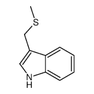 3-(methylsulfanylmethyl)-1H-indole Structure