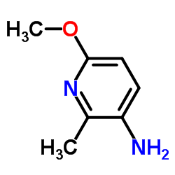 3-Amino-6-methoxy-2-picoline HCl structure