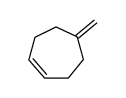 5-methylene-cycloheptene Structure