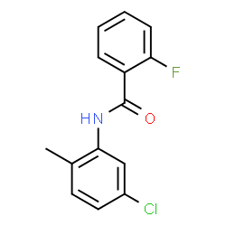 N-(5-Chloro-2-methylphenyl)-2-fluorobenzamide结构式