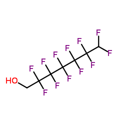 2,2,3,3,4,4,5,5,6,6,7,7-Dodecafluoro-1-heptanol Structure