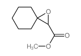 1-Oxaspiro[2.5]octane-2-carboxylicacid, methyl ester structure