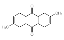 9,10-Anthracenedione,1,4,4a,5,8,8a,9a,10a-octahydro-2,6-dimethyl- picture
