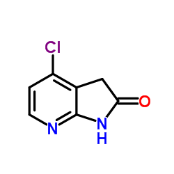 4-Chloro-1H-pyrrolo[2,3-b]pyridin-2(3H)-one structure