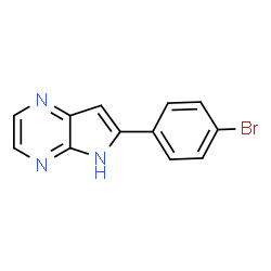 6-(4-BROMOPHENYL)-5H-PYRROLO[2,3-B]PYRAZINE picture