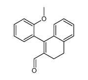 1-(2-methoxyphenyl)-3,4-dihydronaphthalene-2-carbaldehyde结构式