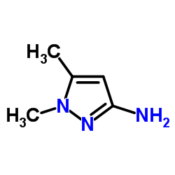 1,5-Dimethyl-1H-pyrazol-3-amine structure