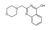 2-[(吗啉-4-基)甲基]-3,4-二氢喹唑啉-4-酮结构式