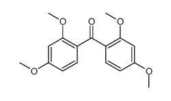 2 2' 4 4'-TETRAMETHOXYBENZOPHENONE structure
