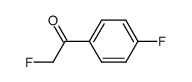 Ethanone, 2-fluoro-1-(4-fluorophenyl)- (9CI)结构式