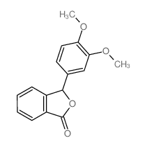 3-(3,4-Dimethoxyphenyl)-2-benzofuran-1(3H)-one structure