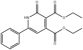 DIETHYL 2-HYDROXY-6-PHENYLPYRIDINE-3,4-DICARBOXYLATE (重氮化产物)结构式