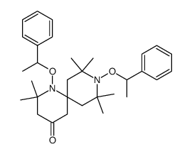2,2,8,8,10,10-hexamethyl-1,9-bis(1-phenylethoxy)-1,9-diazaspiro[5.5]undecan-4-one Structure