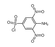 4-amino-3,5-dinitrosulfonylchloride结构式