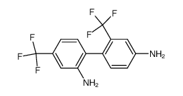 4,2'-bis-trifluoromethyl-biphenyl-2,4'-diyldiamine Structure