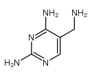 2,4-diamino-5-aminomethyl-pyrimidine Structure