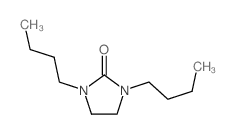 2-Imidazolidinone,1,3-dibutyl- Structure