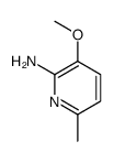 3-methoxy-6-methylpyridin-2-amine structure